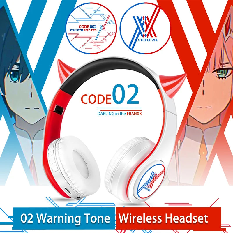 Anime Headset Miku Nakano Sanjiu Cosplay Stereo Wireless Headphone V5.0 Bluetooth Headset for PC Mobile