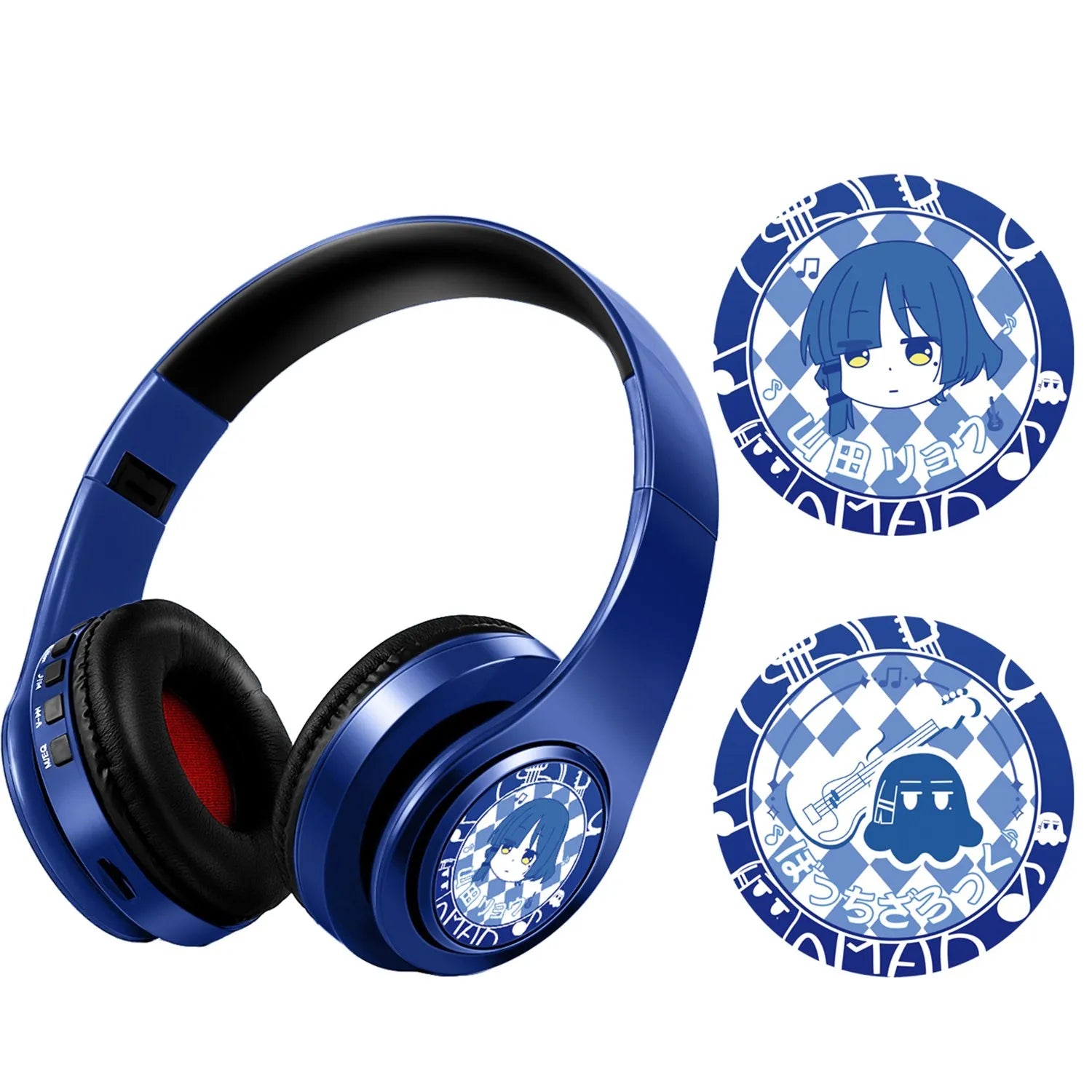 Anime Headset Miku Nakano Sanjiu Cosplay Stereo Wireless Headphone V5.0 Bluetooth Headset for PC Mobile