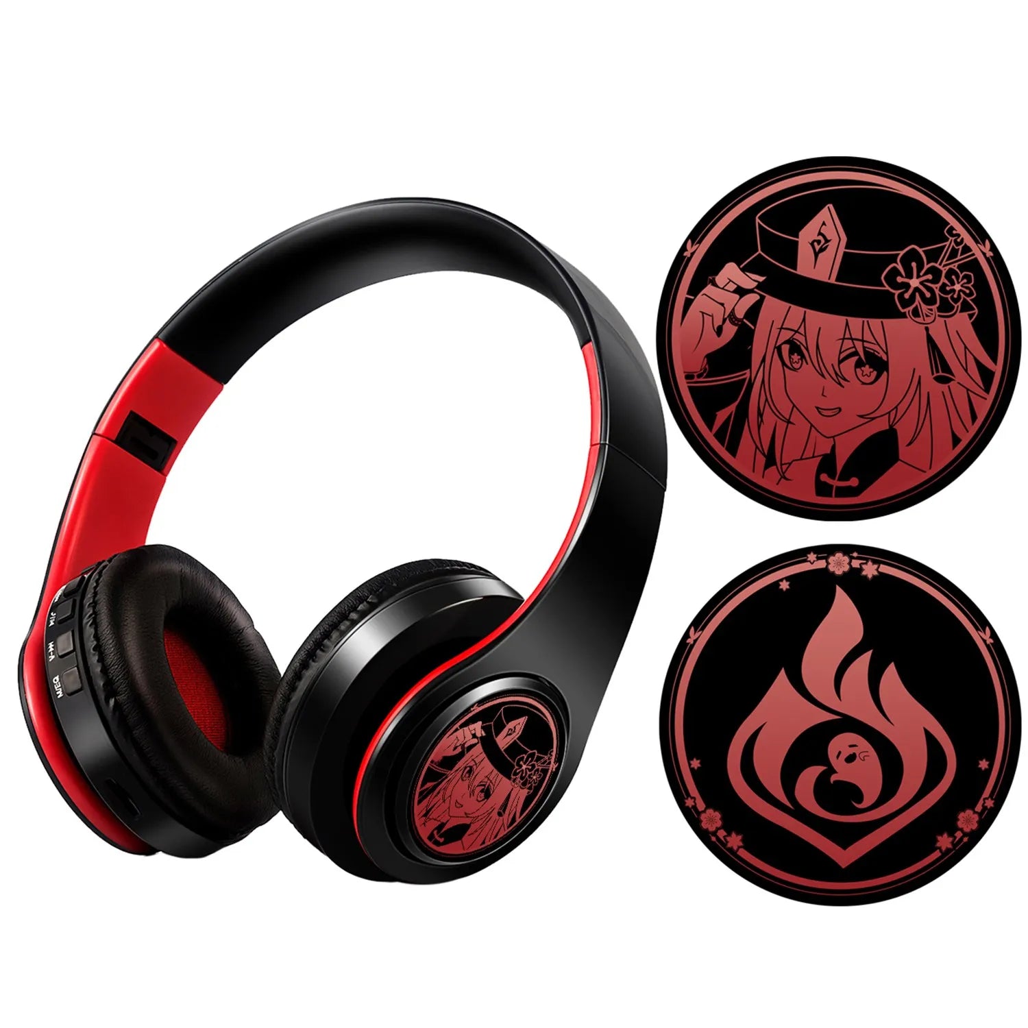 Anime Headset Miku Nakano Sanjiu Cosplay Stereo Wireless Headphone V5.0 Bluetooth Headset for PC Mobile